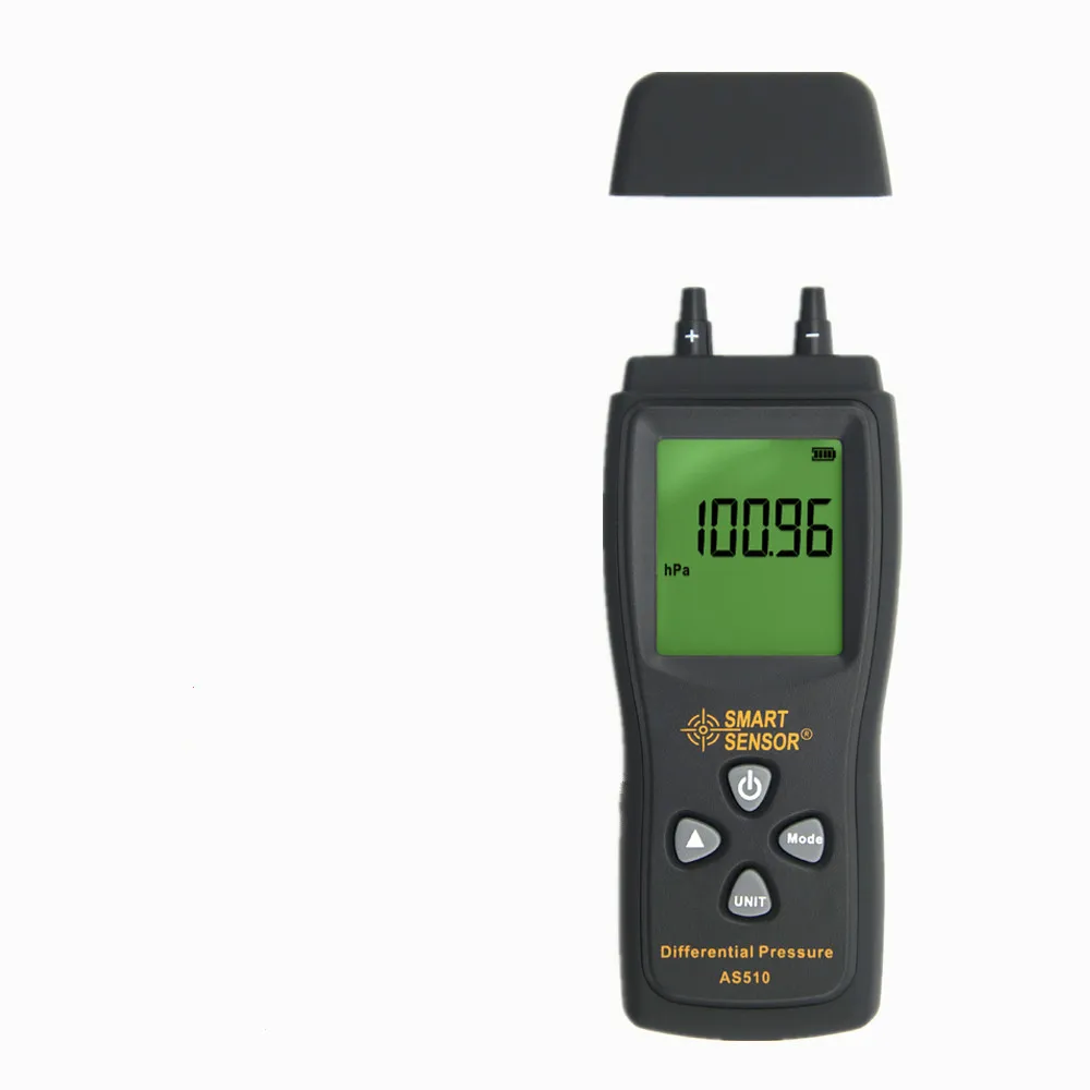 

Manometer Digital air pressure Differential Pressure Meter 0-100 hPa/0-45.15 in H2O digital negative vacuum pressure gauge meter