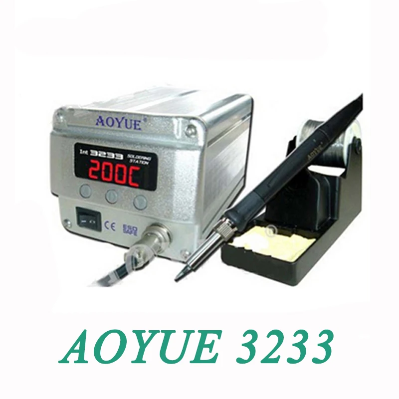 220v AOYUE 3233 Индукционная паяльная станция Ремонт SMD паяльник