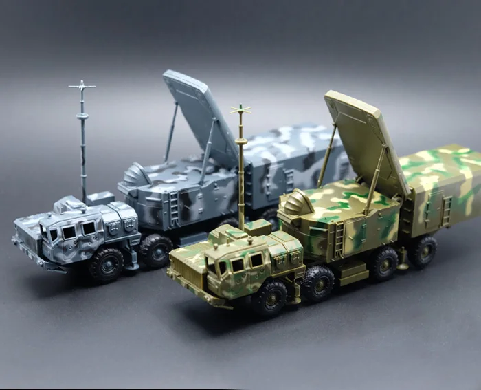 GRAPMAN Plastic Assembled Radar Vehicle 1 72 Scale Puzzle Assembling Military Model font b Toy b