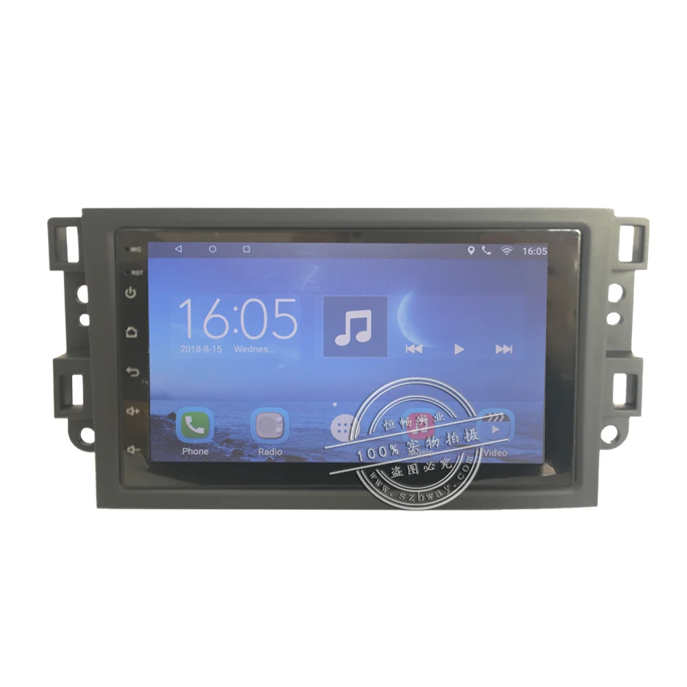 Best Hactivol android 7.0 car radio car stickers for Chevrolet Lova Captiva Gentra Aveo Epica 2006-2011 car dvd player car accessory 0