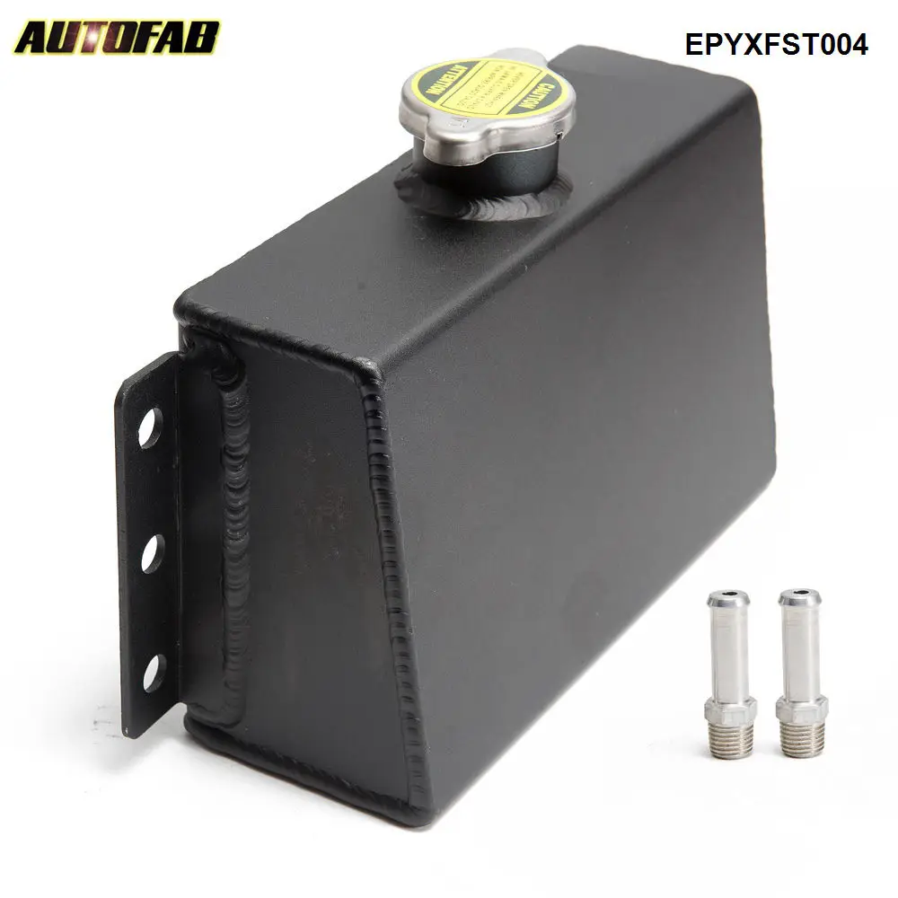 Aluminum Coolant Expansion Overflow Fill Fuel Tank For Honda Civic
