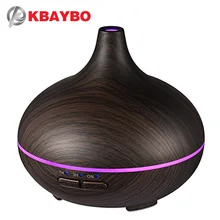 150ml Aroma Essential Oil Diffuser Ultrasonic Air Humidifier with 4 Timer Settings 7 Color Changing LED lamp Whole House Humidi