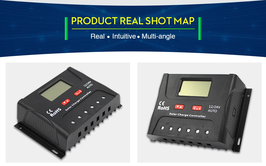 EASUN POWER Solar Controller Charge PWM 50A 60A LCD Voltage Regulator 12v 24v Solar Regulator Solar System Charger Controller_14