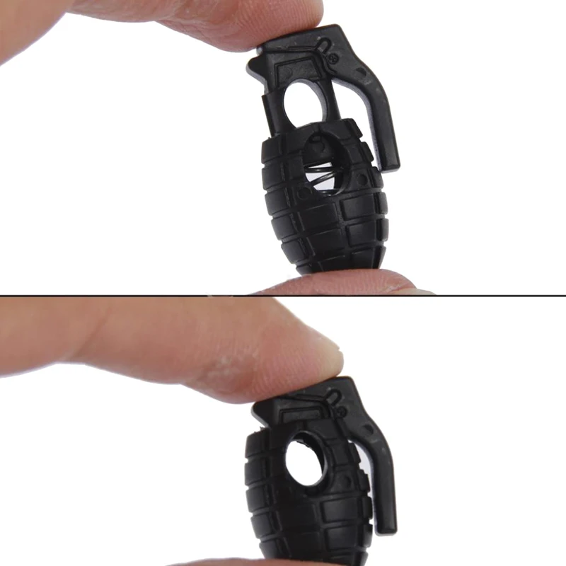 Details about   Outdoor Hiking Boot Shoes Grenade Shoelace Tightening Non-Slip Buckle Clip 10Pcs
