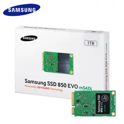 Samsung mSATA 850 EVO внутренний SSD 250 GB 500 GB 1 ТБ твердотельный накопитель HD Жесткий Высокое Скорость для ноутбука кабельный адаптор