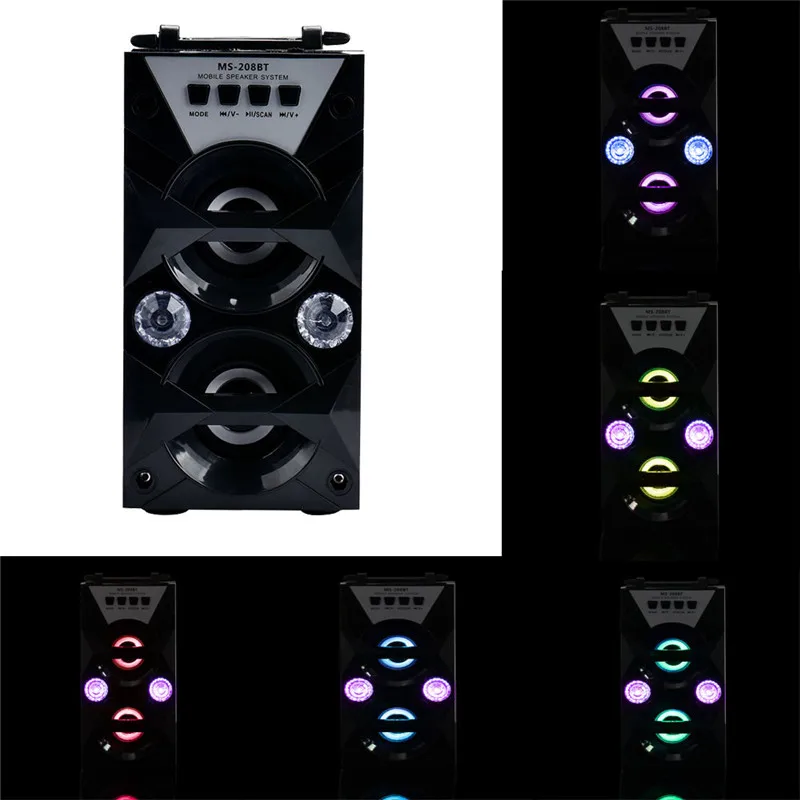 Лучшие цены! Мультимедиа Bluetooth Беспроводная Портативная колонка с супер басами