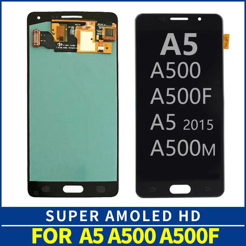 

OLED A500 lcd For Samsung Galaxy A5 2015 LCD A500 A500M A500Y A500F LCD Display Touch Screen Digitizer Assembly Replacemen