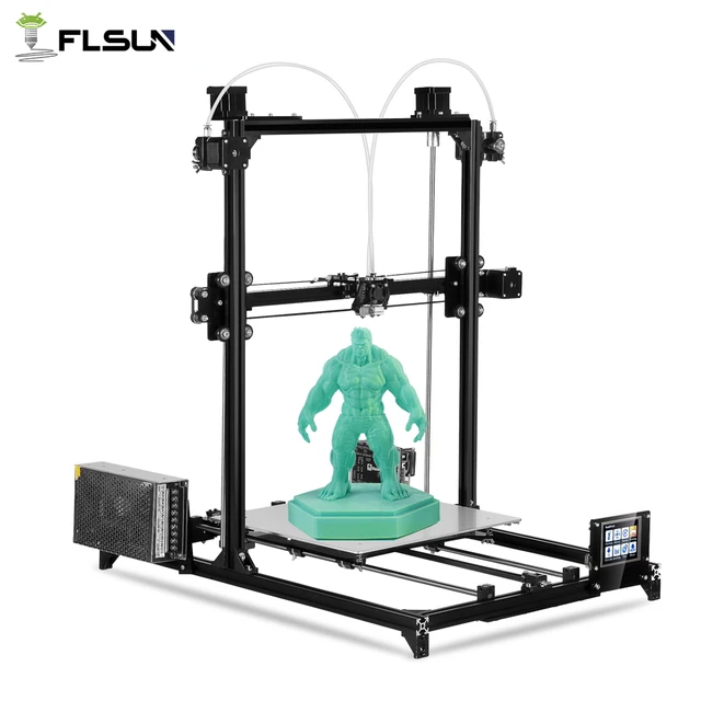 Special Price Flsun 3D Printer Kit Large Printing Area 300*300*420mm Double Extruder Touch Screen Auto Leveling 3D-Printer With Heated Bed Special Price Flsun 3D Printer Kit Large Printing Area 300*300*420mm Double Extruder Touch Screen Auto Leveling 3D-Printer With Heated Bed