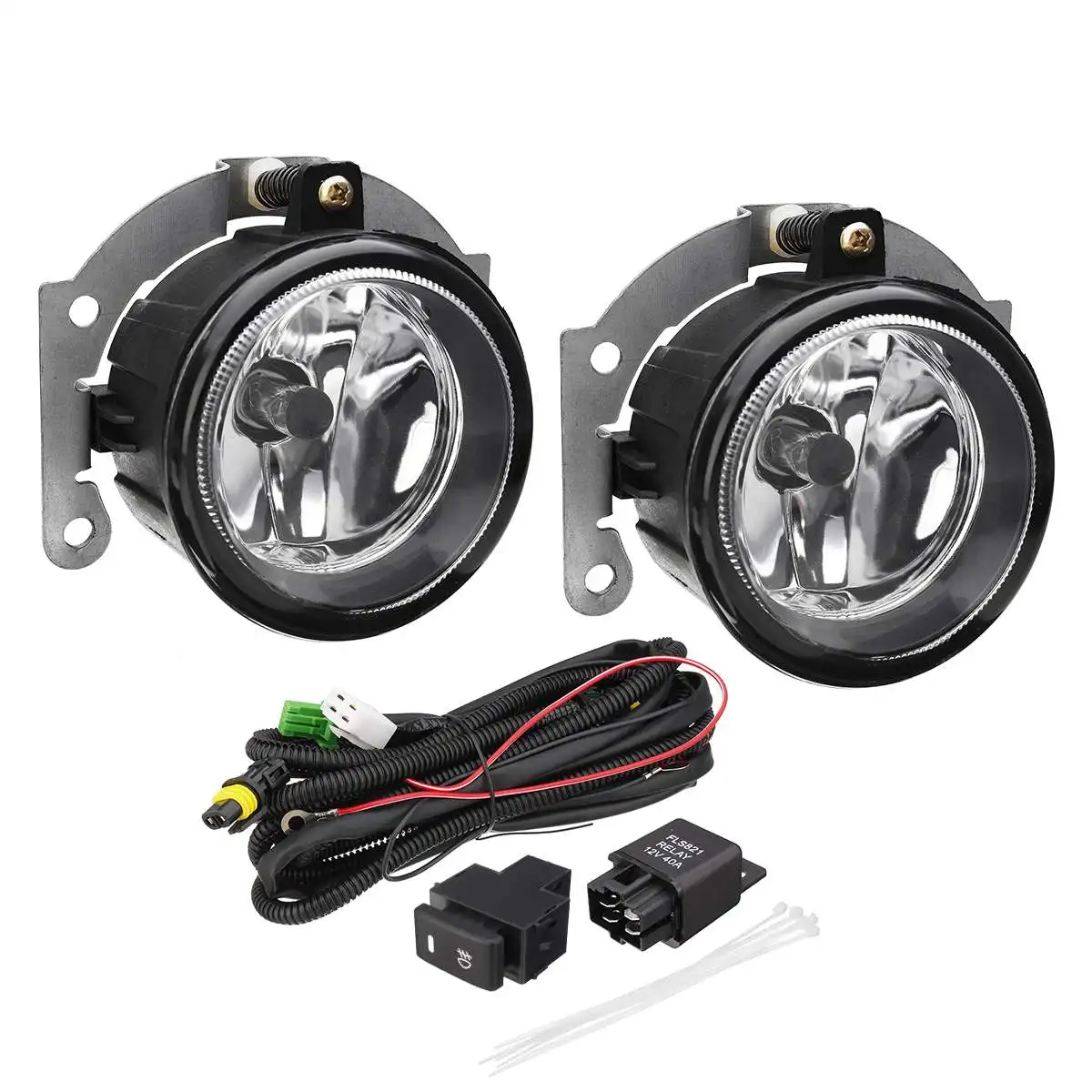 4422015lue depo. фара противотуманная la1500хw. птф fog lamp 30w ring. лампы для hella micro de. светодиодная фара ближнего света 100 ватт.