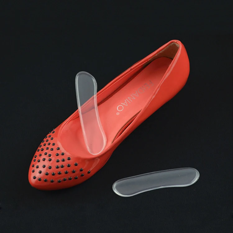 1000PAIRS/LOT Silicone Gel Back Heel Liners Cushion Pads High Insoles
