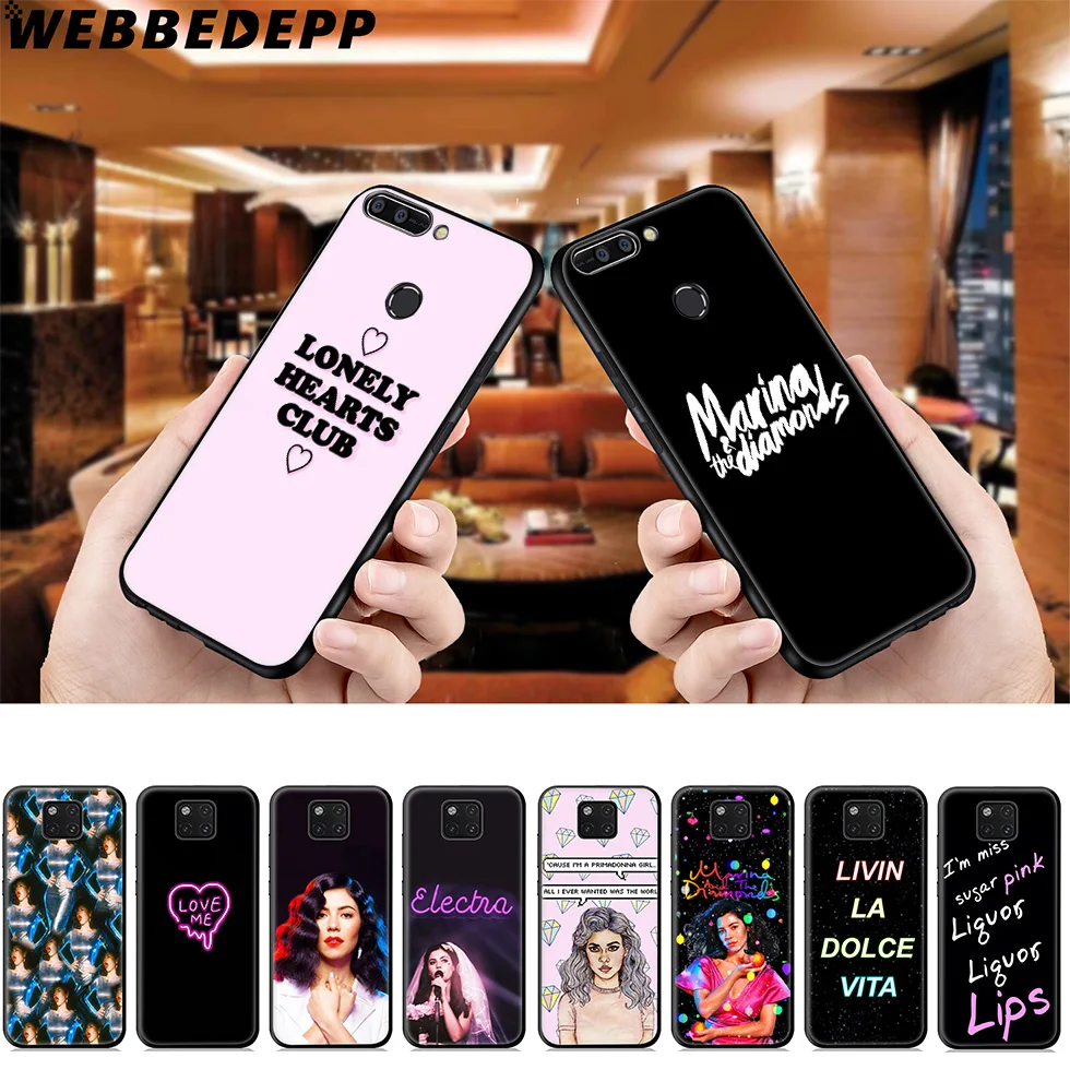 Мягкий чехол WEBBEDEPP для Huawei Mate Honor 20 6A 7A 7C 7X 8 9 9X 10 View Lite Pro 30 |