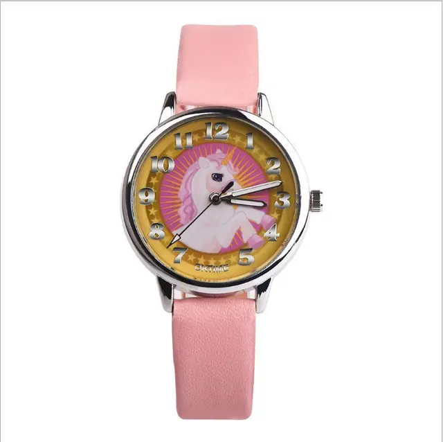 2018 Fashion Girl Boy Unicorn Watch Analog Display Faux Leather Quartz Wrist Wat 2018 Fashion Girl Boy Unicorn Watch Analog Display Faux Leather Quartz Wrist Wat