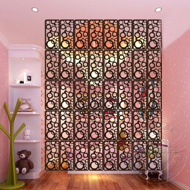 Buy Carved Wood Screen Partition Wall Hanging