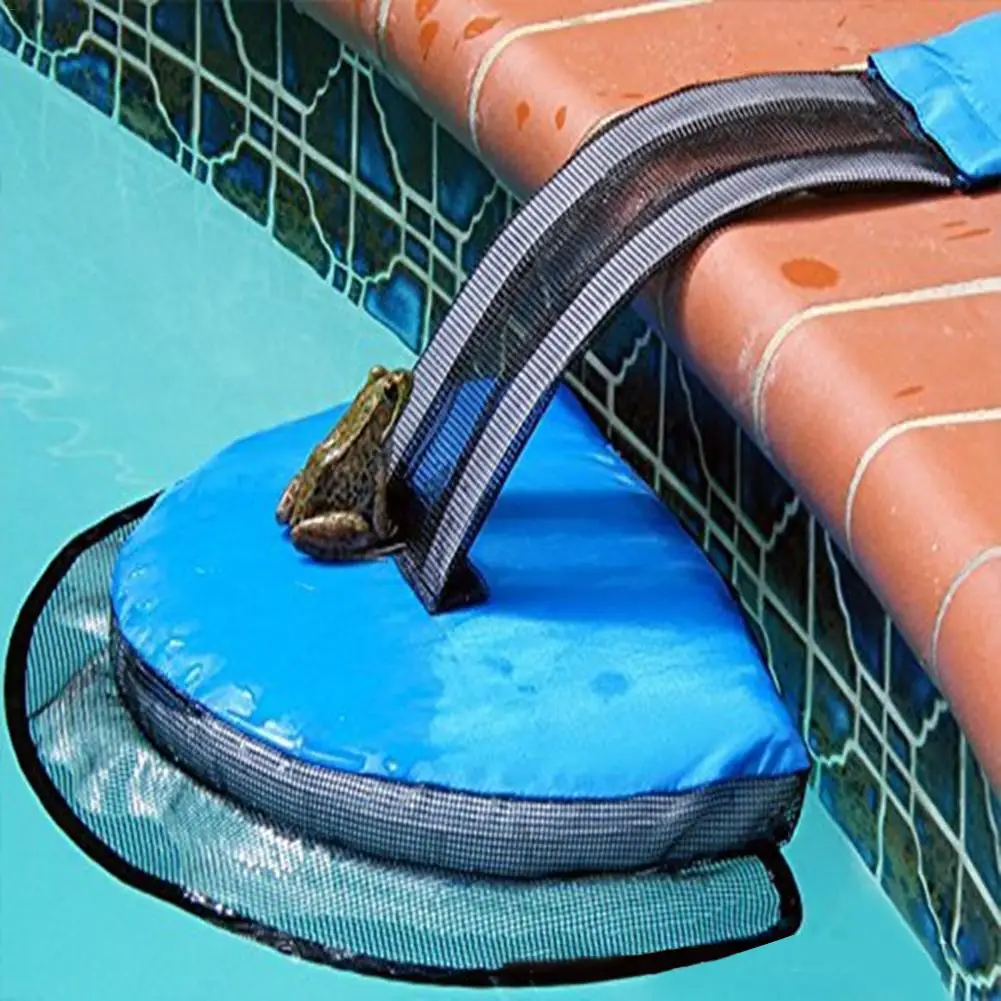 Animal Saving Escape Ramp for Pool Escapes Pool Supplies Animal Pool Escape Ramp Avoid Swimming Pool Water Changing - Цвет: Синий