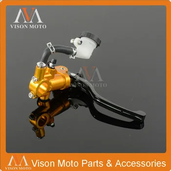 Billet CNC Hydraulic Brake Clutch Lever Master Cylinder For Suzuki RM85 125 250 RMZ250 450 RMX250 DR250 DRZ400 S/SM DR650 Racing