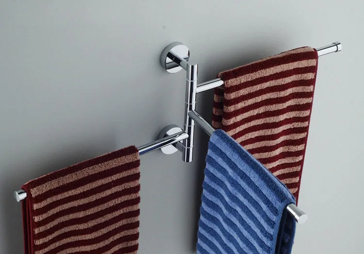 Вешалка для полотенец из нержавеющей стали стеллаж вращающийся подвижная полотенца полюс ванны вешалка для полотенец для ванной вешалка