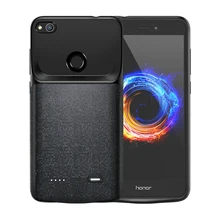 4700 Новинка мАч чехол для аккумулятора для HONOR 8 Lite/9 Lite внешний аккумулятор зарядное устройство TPU рамка чехол для телефона