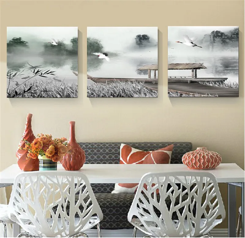 Canvas schilderij Chinese schilderen voor woonkamer muur thuis ... Canvas schilderij Chinese schilderen voor woonkamer muur thuis ...