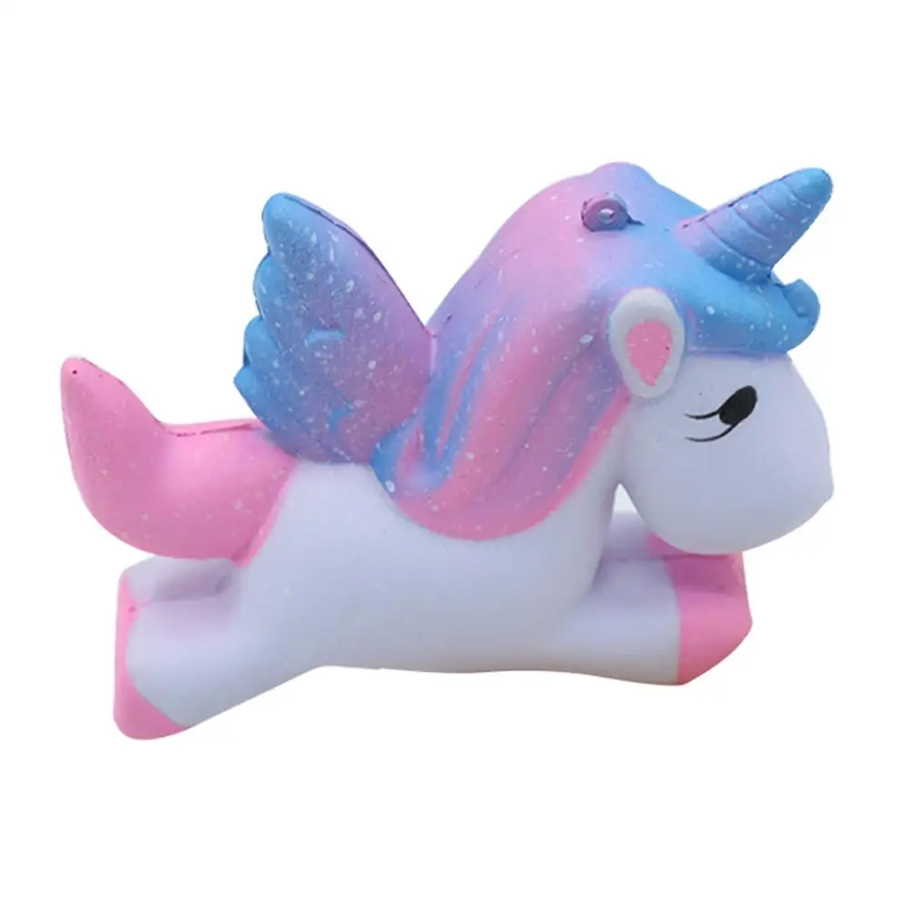 C Pegasus имитационный хлеб медленный отскок Сжимаемый коврик с запоминанием формы снимает стресс игрушка PU пена медленно отскок стресс объемная кукла - Цвет: C