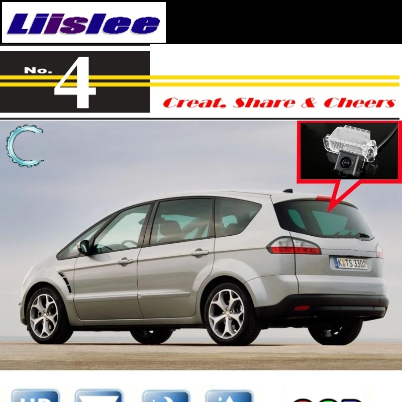 

Liislee Car Camera For Ford S-Max S Max SMax MK1 2006~2014 rearview Rear View Back Up Camera For PAL / NTSC to Use + RCA