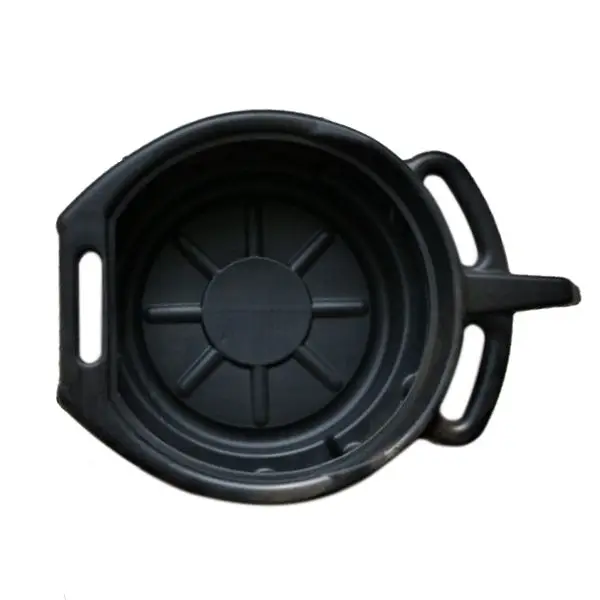 TULANAUTO 15L Plastic Engine Oil Drain Pan Tray Repair Car Fuel Fluid Changing Tool Box for Garage Workshop |