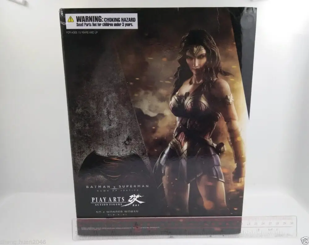 

Square Enix Play Arts Kai Batman VS Superman Dawn Of Justice NO.4 Wonder Woman DC Comics Film Super Hero Action Figure Toys