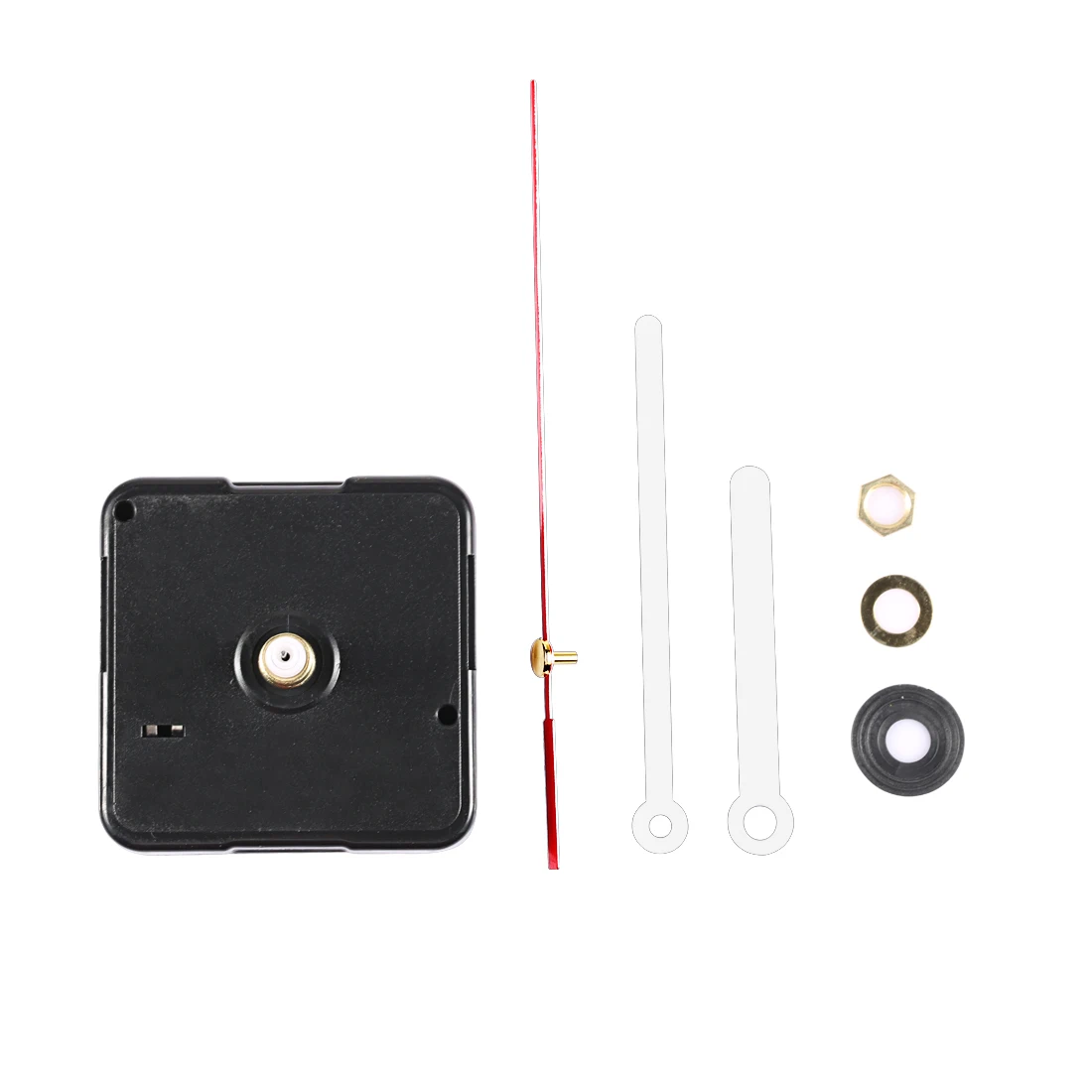 DIY Clock Mechanism Hanging Black Quartz Watch Wall Clock Movement