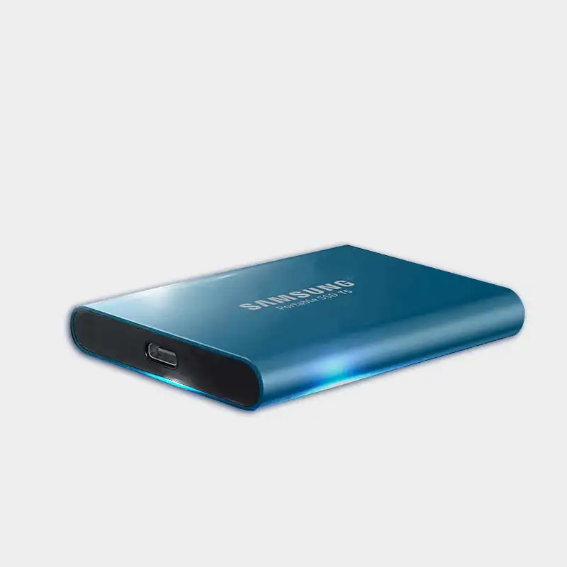 Samsung ssd 500 Гб usb 3,0 type-c жесткий диск HD T5 Портативный usb 3,1 внешний твердотельный накопитель для ноутбуков, ноутбуков, ПК Внешний ssd