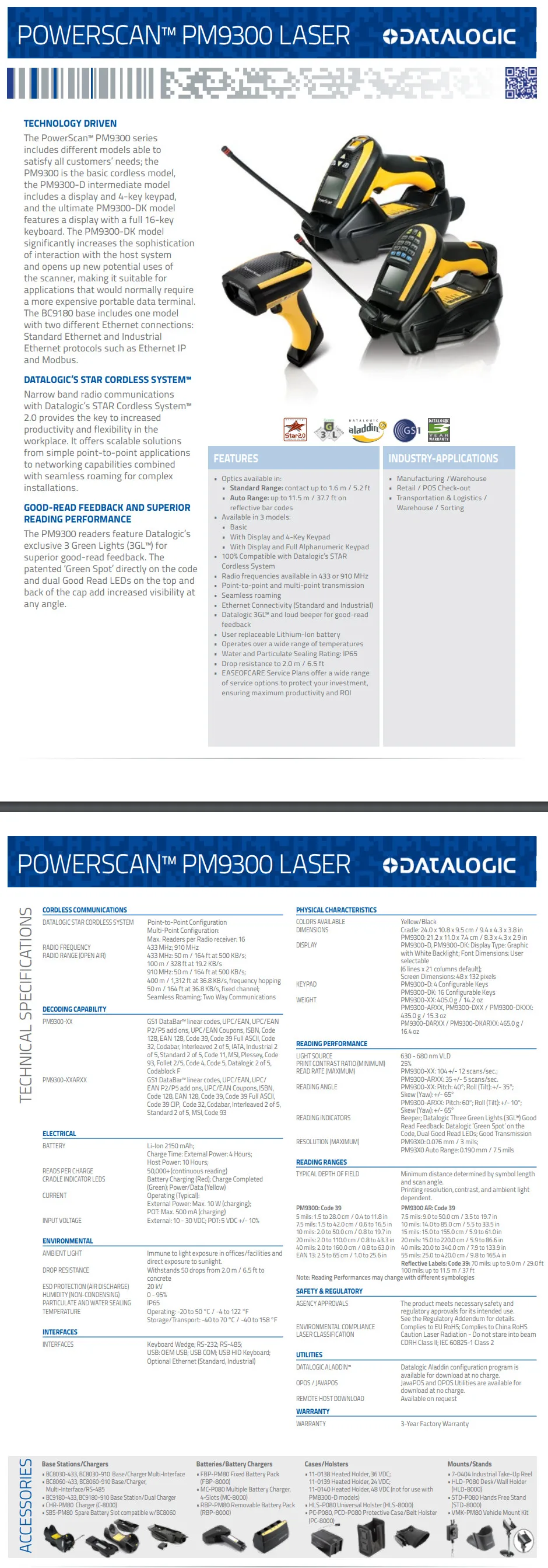 Datalogic PM9300