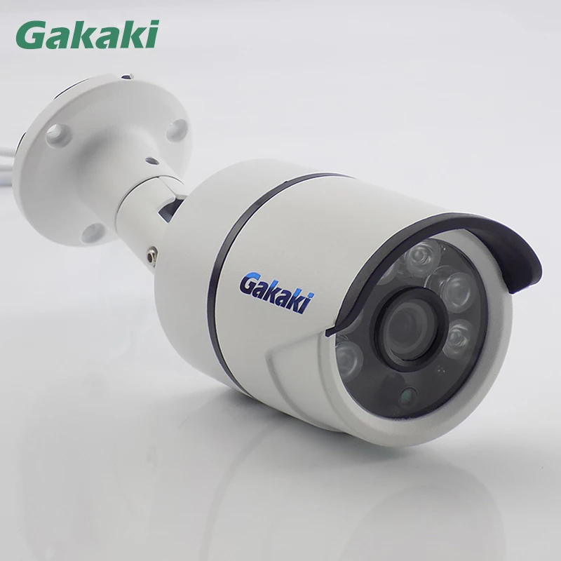

Gakaki 1MP Outdoor Bullet IP Camera IR CUT Night Vision CCTV Security Camera Waterproof P2P Surveillance Cam Support IOS/Android