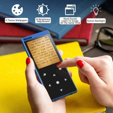 Цельнометаллический Bluetooth 4,0 mp3-плеер с 8 Гб динамиком 1,8 дюймов экран без потери звука FM видео плеер видеомагнитофон SD карта до 128 ГБ MP3