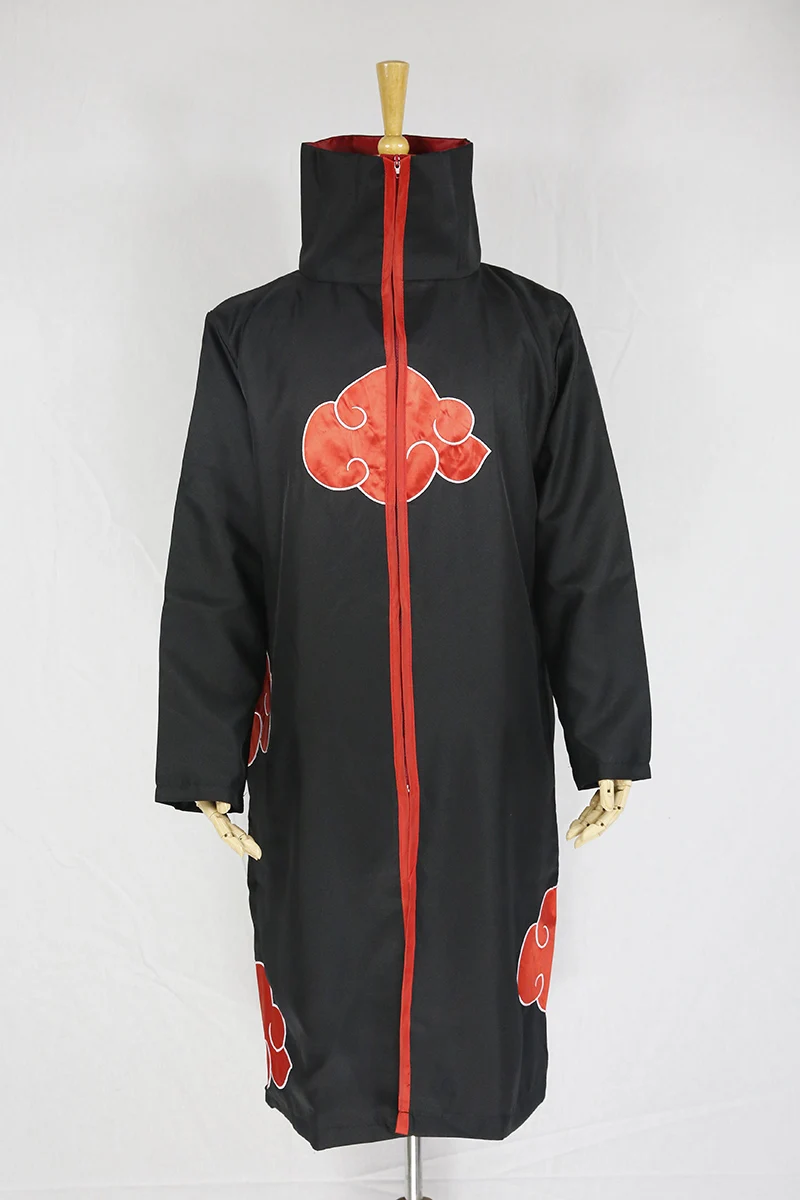 KIGUCOS Naruto Akatsuki Cosplay Costumes Tobi Party Outfit Uchiha Itachi Cloak Deidara Cape Halloween Costumes