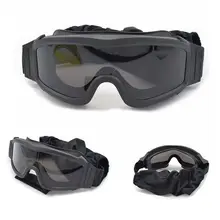 Тактические мужские очки наружные Airsoft Wargame защитные очки для стрельбы спортивные велосипедные очки для защиты от ветра военные охотничьи очки