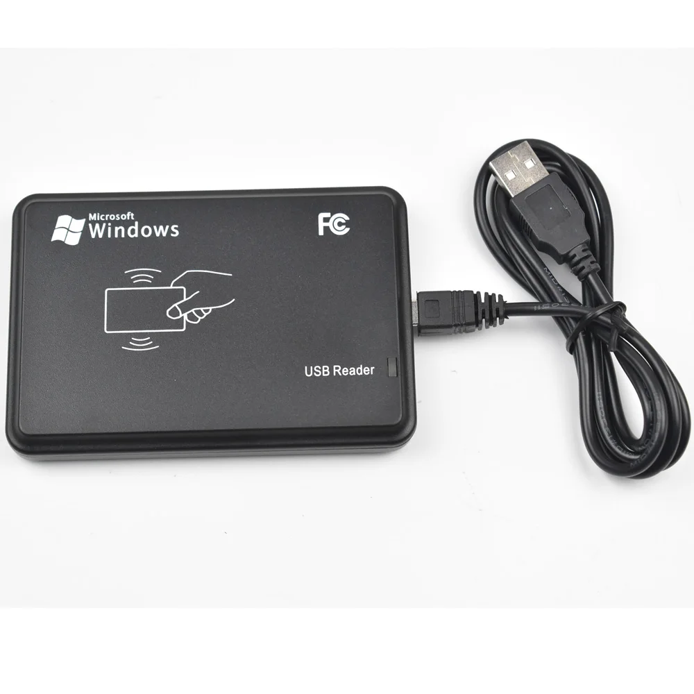 1 шт./лот RFID NFC Reader и писатель 13 56 МГц ISO14443A Сверхлегкий + 5 шт. карта USB кабель SDK|rfid nfc