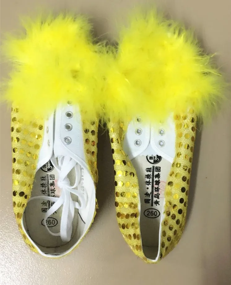 Clearance Deal yellow lion shoes chinese lion dance shoes festival