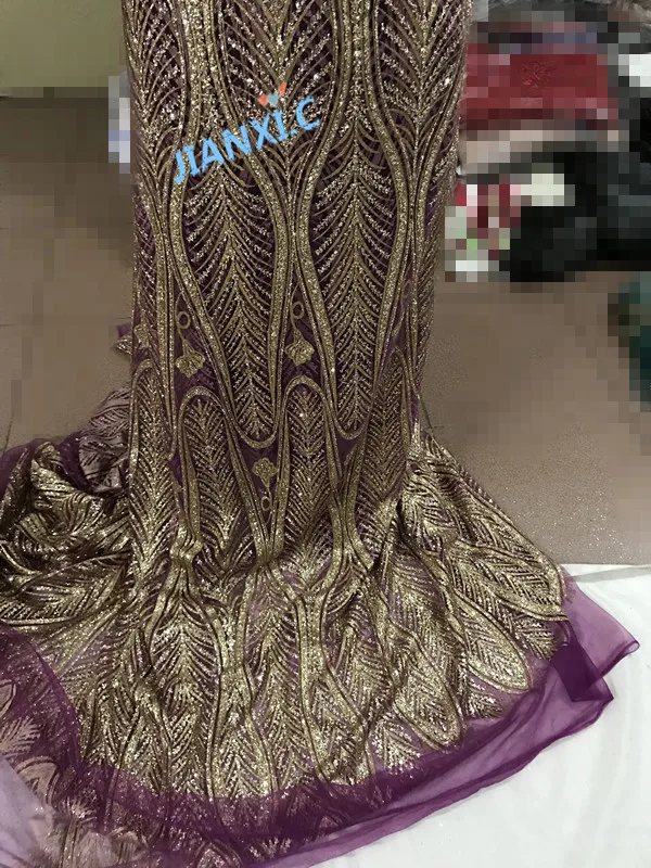 DiuDiu 11867 африканский тюль блестящая кружевная ткань на продажу ткань|glitter lace fabric|lace