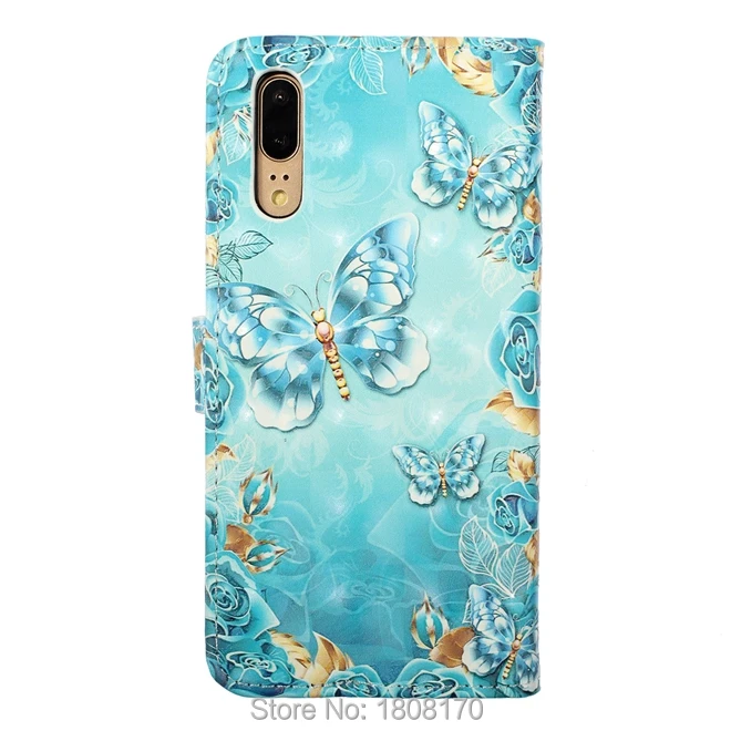 3D Шикарный кошелек кожаный чехол для huawei P30 Pro P20 Y7 Y9 Honor 8A 8X10 Lite Mate20 X NOVA4 Мандала кожаный чехол 50 шт