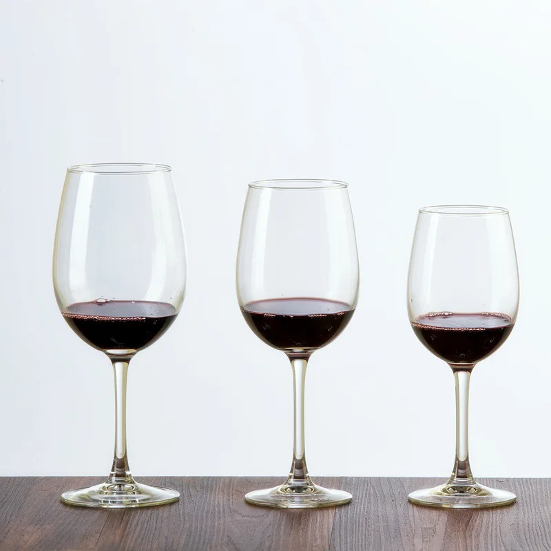 

Hot selling Fashion red wine glass 350ml 470ml 580ml Tall wine glass Bar tools Household winebowl Gift wine set Champagne glass
