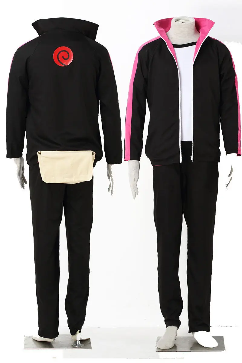 HOT Halloween Clothing Naruto Uzumaki Boruto Cosplay Costume Anime Full Set Cosy