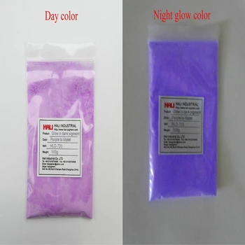

glow in dark pigment,photoluminescent powder,luminous powder,item:HLD-720,glowing color:violet,1lot=100g,free shipping...