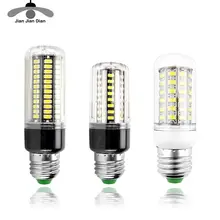 Светодиодный Светодиодная лампа-кукуруза E27 E14 светодиодный лампы 24 36 48 56 69 72 светодиодный s лампада люстра в форме свечи светодиодный светильник SMD5730 220V для украшения дома