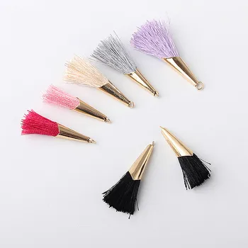 

3.5cm cotton yarn color small tassel DIY accessories pendant earrings necklace bracelet hairpin material
