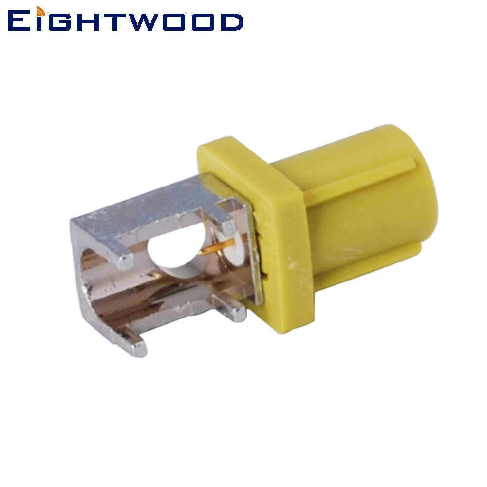 

Eightwood Fakra K Plug Male RF Coaxial Connector Adapter End Launch PCB Mount Right Angle Curry Radio With IF