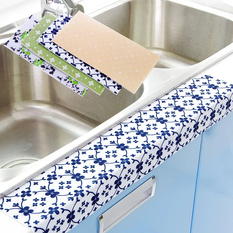 

3Pcs/set Waterproof stickers for kitchen Anti-moisture Wall sink Sticker Bathroom Vanity Absorbent Sticker Kitchen Accessories