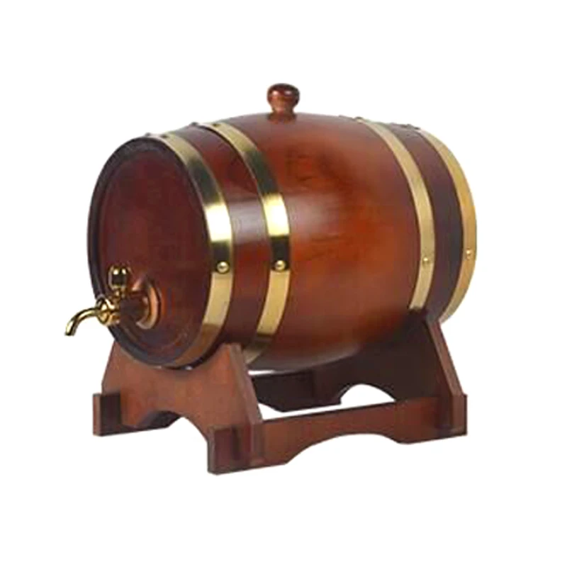 1.5L wood cask wine barrels Oak Barrels Pine Wooden Barrel Keg Cask