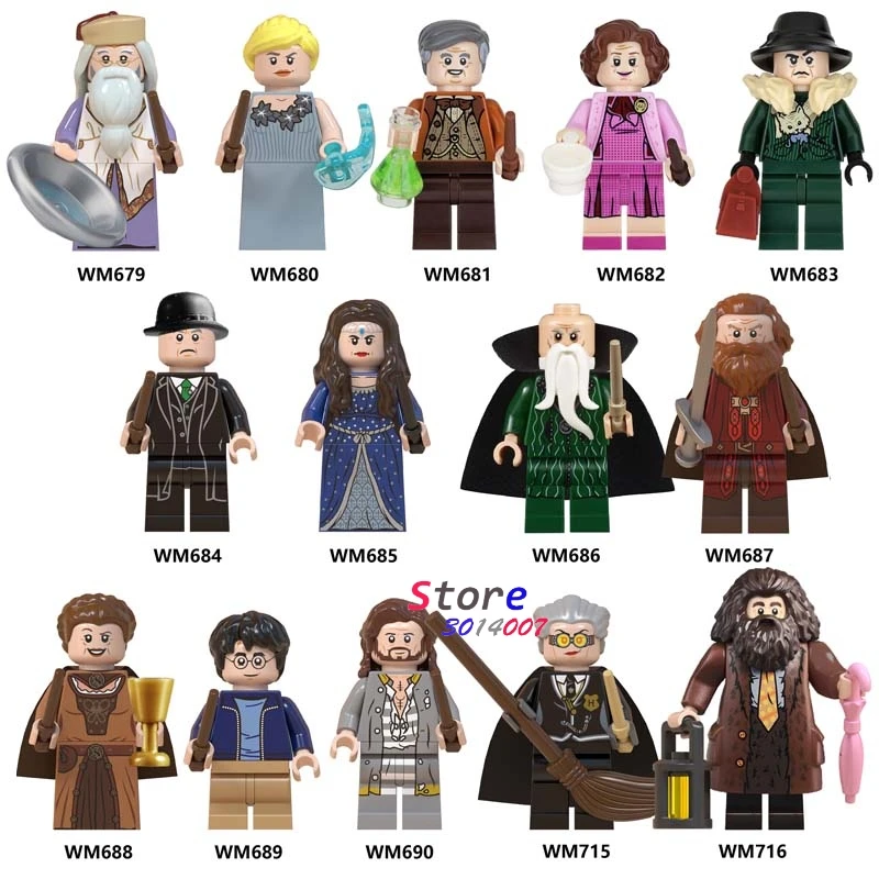 

Single Building Blocks Rubeus Sirius Orion Gryffindor Graves Voldemort toys for children