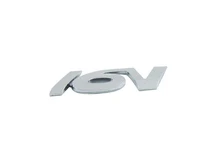Adesivo emblema para automóveis, cromado 16 v 16 v