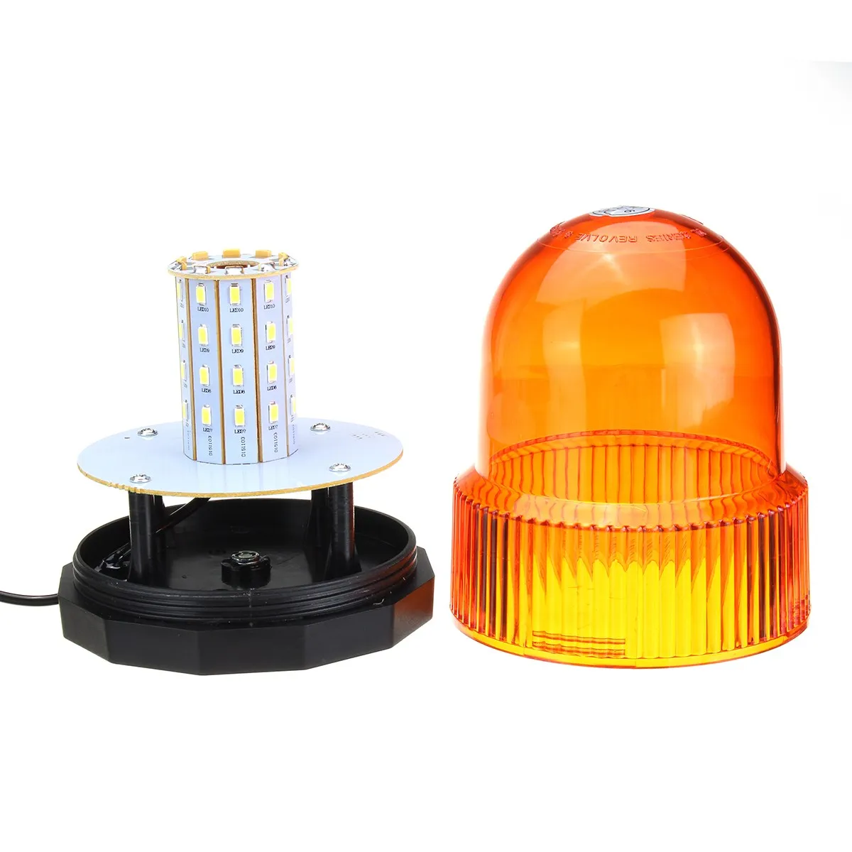 Safurance 40 светодио дный LED магнитное крепление вращающийся мигающий Янтарный Купол Маяк восстановления Предупреждение Свет Дорожная безопасность