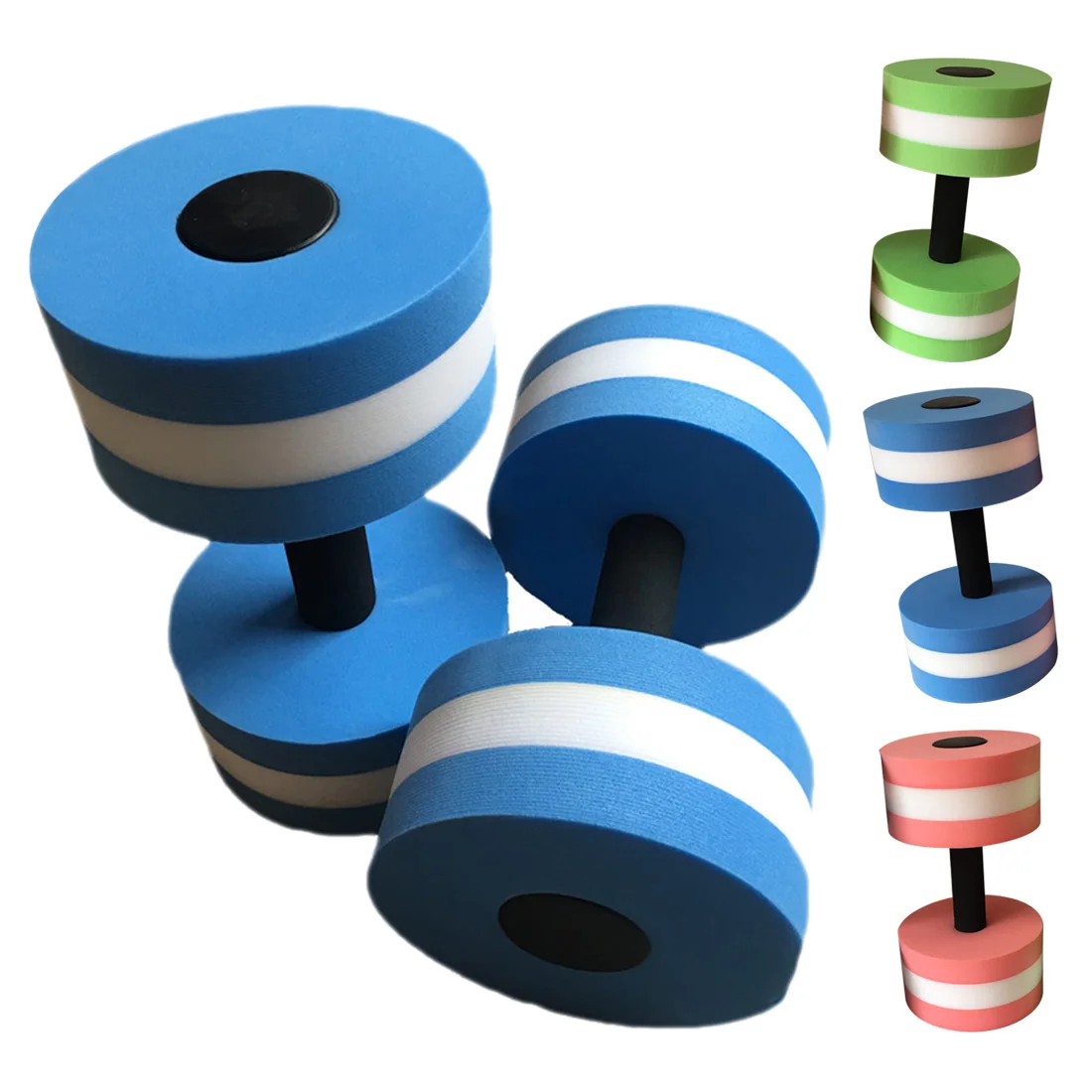 

High Quality Water Aerobics Aquatic Barbell Swimming EVA Floating Dumbbell Water Yoga Durable Sport Fitness Exercise Equipment