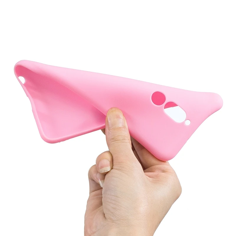 Для Huawei Mate 10 Lite Case Mate10 Candy мягкая резиновая задняя крышка для Maimang 6|Бамперы| |